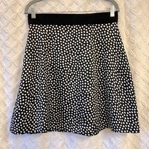 Kate Spade Silk Dot Skirt